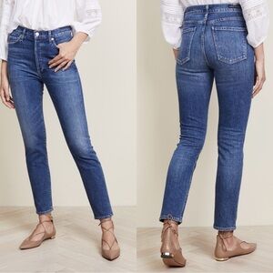 Citizens of Humanity Olivia High Rise Slim Ankle Jeans